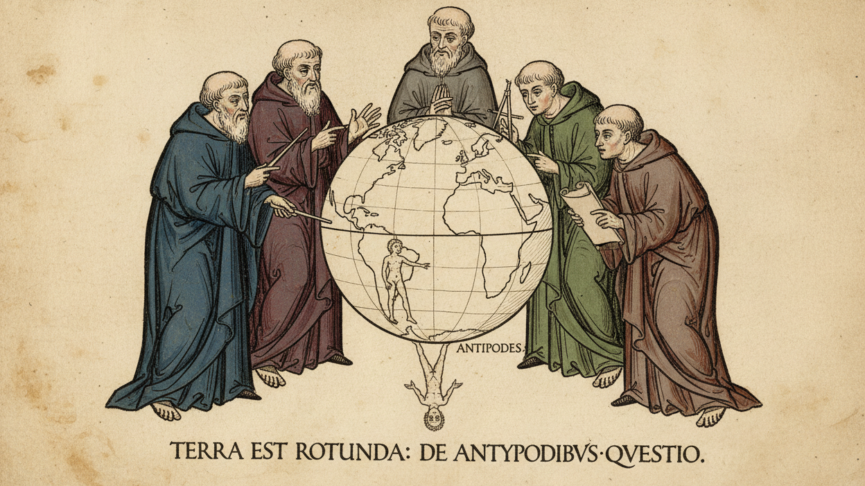 Why Medieval Scholars Thought Antipodeans Lived Upside Down