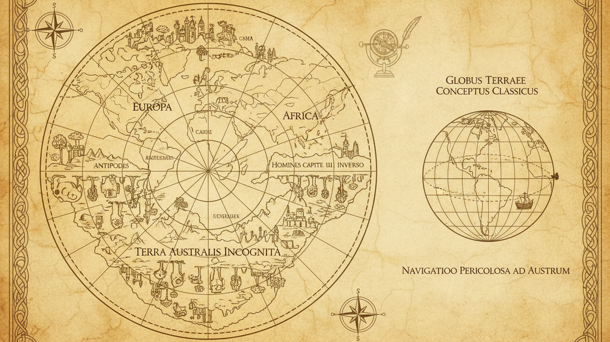 How the Idea of Antipodes Appeared in Medieval Maps