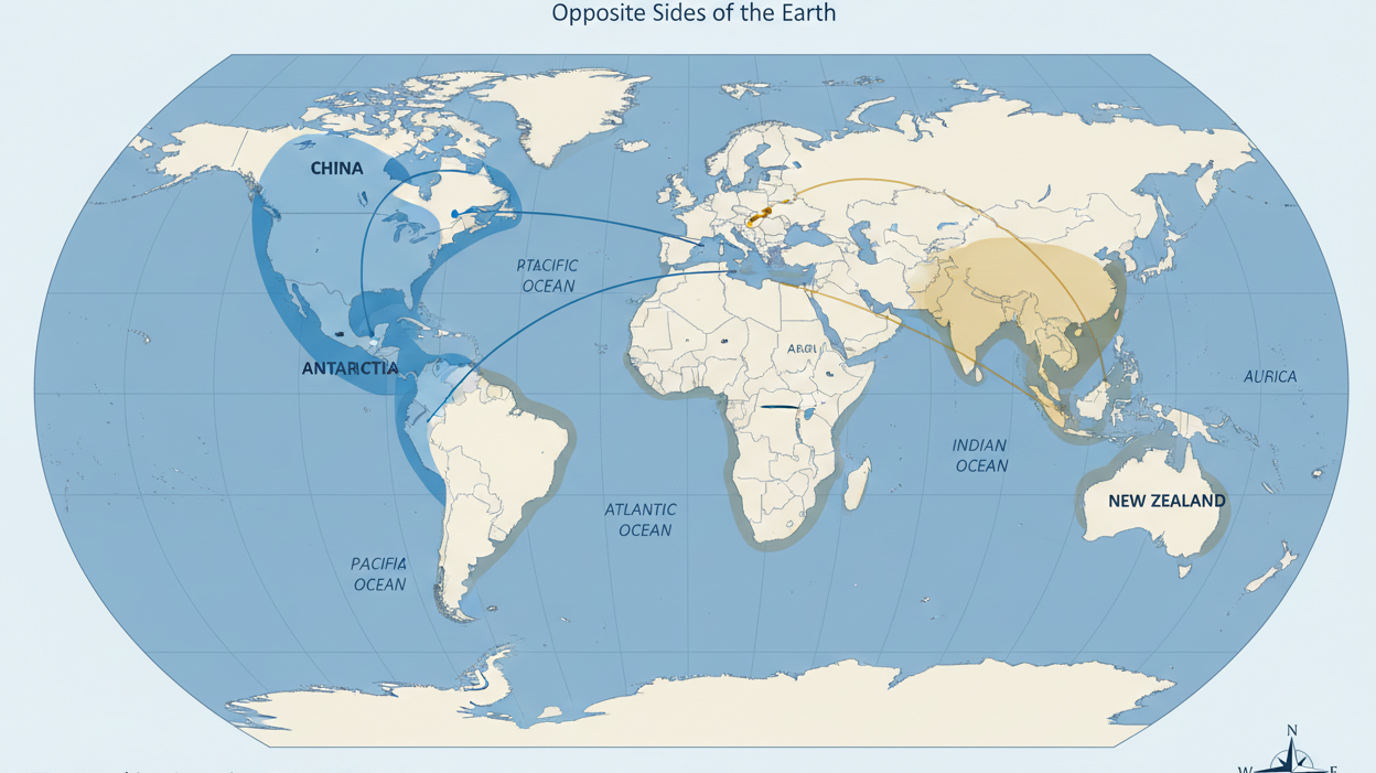 The Largest Antipodal Landmasses in the World (Ranked)