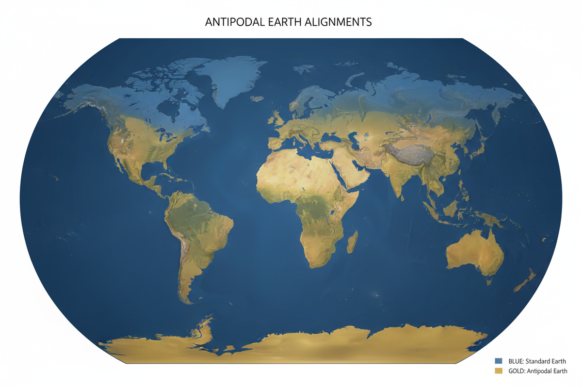 Antipodes Explained with Maps: Visual Guides for Every Continent – A N ...