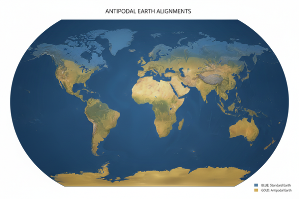 Antipodes Explained with Maps: Visual Guides for Every Continent – A N ...