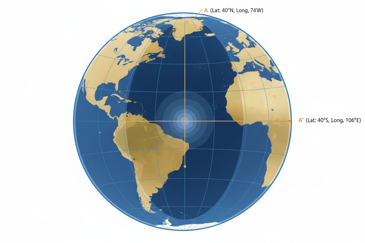 How Antipodal Points Work: The Science Behind Opposites on Earth – A N ...