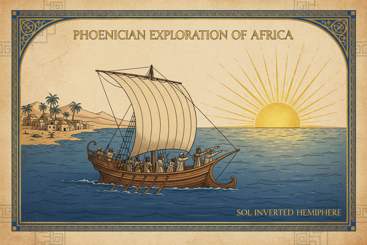 The First Recorded Antipodean Journey: Phoenician Sailors &amp; Herodotus