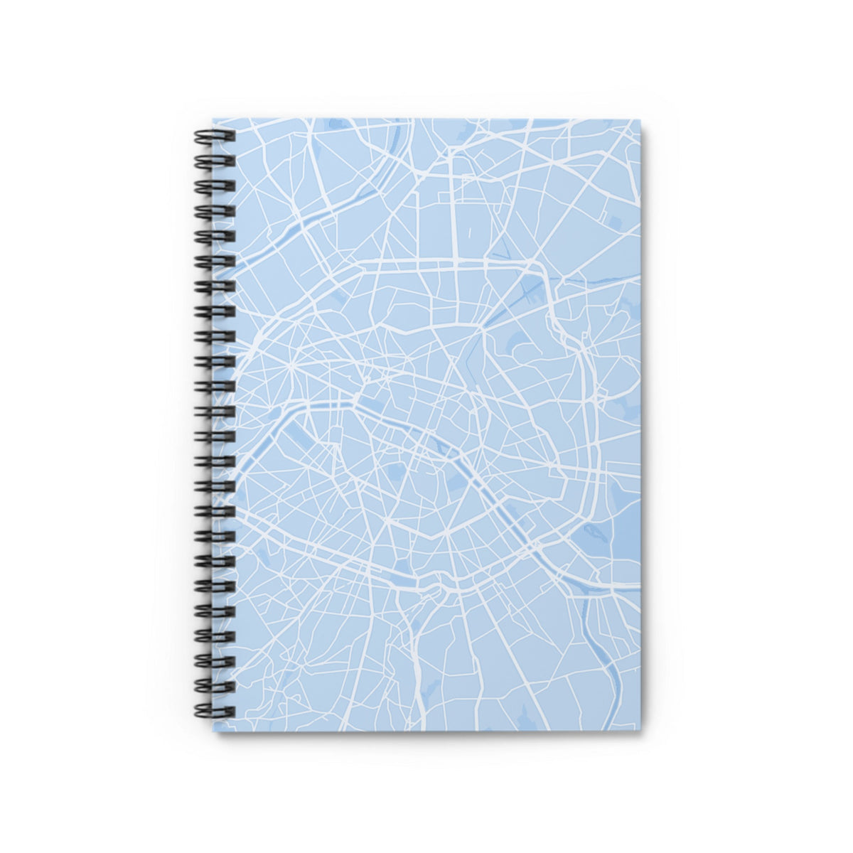 Map Designs Notebook Custom Paris Map Notebook | Personalised City Map Journal – A N T I P O D E
